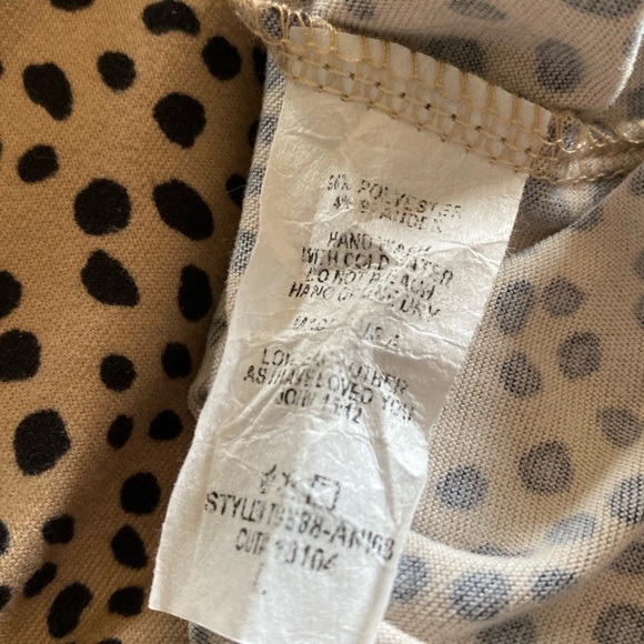 REB.in J, large, spot print with embroidered tulip sleeves - Picture 3 of 6